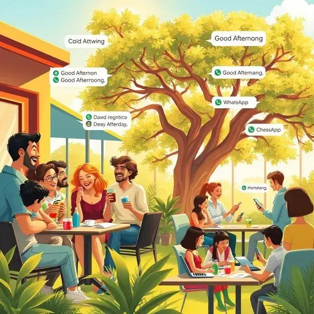 Mensagens de Boa Tarde para Diferentes Pessoas (Amigos, Família, Colegas)