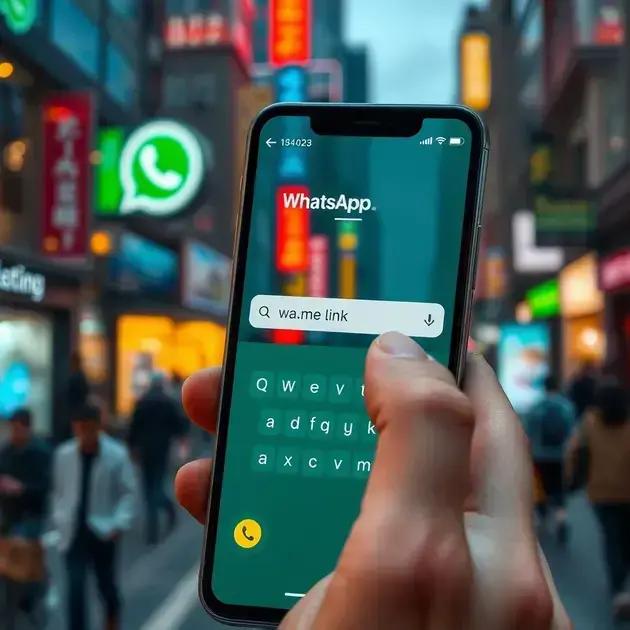 Método 1: Como Usar o Link Direto do WhatsApp (wa.me) para Enviar Mensagem