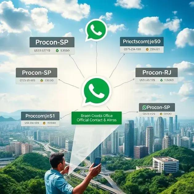 Qual o número oficial do WhatsApp do Procon (e o 156): Guia por Estado?